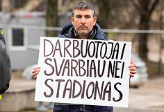 Solidarumo eitynės su darbuotojais i&scaron; Turkijos