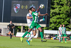 A lygos futbolo rungtynės : &bdquo;Kauno Žalgiris&ldquo; prie&scaron; Vilniaus Žalgirį