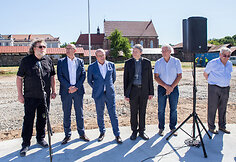 Vyčio skultūros kapsulės įkasimas Kaune