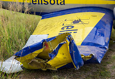 S.Dariaus ir S.Girėno aerodrome sudužo lėktuvas