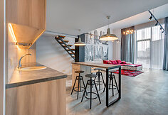 Dviejų kambarių loftas Fabijoni&scaron;kėse (Vilnius) 