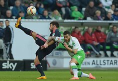 Bundeslyga: „Bayern“ – „Wolfsburg“