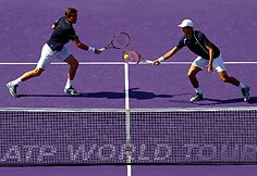 &bdquo;Miami Open&ldquo; dvejetų finalas: Nicolasas Mahut ir Pierre'as-Huguesas Herbertas &ndash; Rajeevas Ramas ir Ravenas Klaasenas