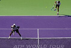 &bdquo;Miami Open&ldquo; dvejetų finalas: Nicolasas Mahut ir Pierre'as-Huguesas Herbertas &ndash; Rajeevas Ramas ir Ravenas Klaasenas