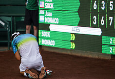 „U.S. Men’s Clay Court Championship“: Juanas Monaco - Jackas Sockas