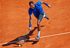 Monte Karlo „Masters“ Rogeris Federeris – Jo-Wilfriedas Tsonga