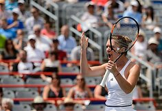 Simona Halep po pralaimėto pirmo seto sutriu&scaron;kino Svetlaną Kuznecovą