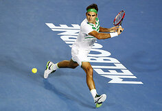 Rogeris Federeris prieš Davidą Goffiną