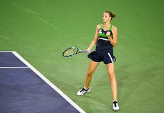 Svetlana Kuznecova prie&scaron; Karoliną Pli&scaron;kovą
