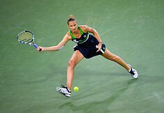 Svetlana Kuznecova prie&scaron; Karoliną Pli&scaron;kovą