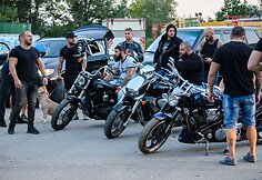 Ironvyto klipo filmavimo akimirka