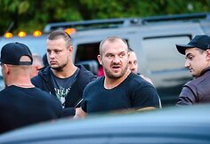 Ironvyto klipo filmavimo akimirka