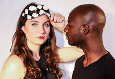 Simona Minns su vyru Dorsey