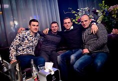Vakarėlio „Mojo Lounge“ akimirka