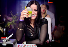 Vakarėlio „Mojo Lounge“ akimirka