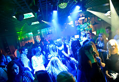 Vakarėlio klube  &bdquo;Mojo Lounge&ldquo; akimirka