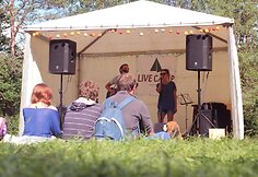 Festivalio „Live Camp“ akimirka