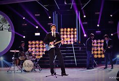 „Muzikinės kaukės“ premjeros akimirka