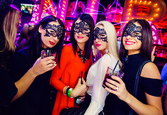 Helovino vakarėlio &bdquo;Mojo Lounge&ldquo; akimirka