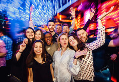 Vakarėlio klube &bdquo;Mojo Lounge&ldquo; akimirka
