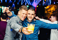 Vakarėlio klube &bdquo;Mojo Lounge&ldquo; akimirka