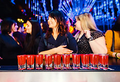 Vakarėlio klube &bdquo;Mojo Lounge&ldquo; akimirka
