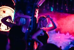 Vakarėlio klube &bdquo;Mojo Lounge&ldquo; akimirka
