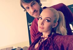 Oksana Pikul ir Simas Jasaitis