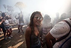 Koučelos festivalio akimirka