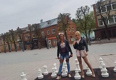 Giedrė Savkaitė ir Ilona Koko&scaron;