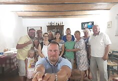 Violeta ir Vilius Tarasovai su &scaron;eima