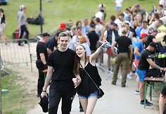 Festivalio &bdquo;Betsafe Radistai Village&rsquo;17&ldquo; akimirka