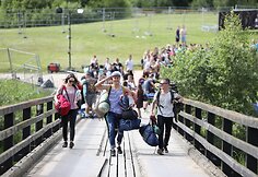 Festivalio &bdquo;Betsafe Radistai Village&rsquo;17&ldquo; akimirka