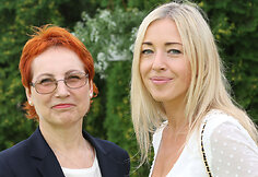 Margarita Dzelzienė  (kairėje)