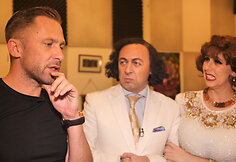 Orestas ir Džilda Vaigauskai ir Egidijus Dragūnas