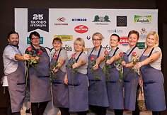 Ruslano Bolgovo vakarienės Panevėžyje akimirka
