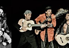 Ispanų trio &bdquo;Ol&eacute;!&ldquo; pasirodymo akimirka