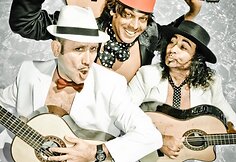 Ispanų trio &bdquo;Ol&eacute;!&ldquo; pasirodymo akimirka