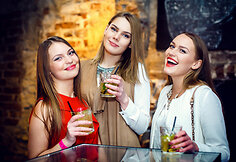 Vakarėlio sostinės &bdquo;Mojo Lounge&ldquo; klube akimirka