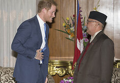 Princas Harry apsilankė Nepale