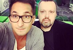 Orijus Gasanovas ir Andrius Užkalnis