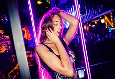 Vakarėlio klube &bdquo;Mojo Lounge&ldquo; akimirka