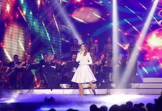 Ingos Valinskienės koncerto akimirka