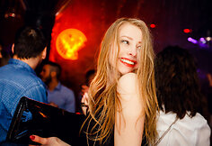 Vakarėlio klube &bdquo;Mojo Lounge&ldquo; akimirka