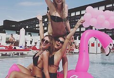 Natalija Bunkė, Justina Stambrauskaitė ir Simona Starkutė