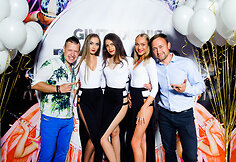 Vakarėlio klube „Taboo“ akimirka