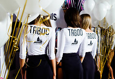Vakarėlio klube „Taboo“ akimirka