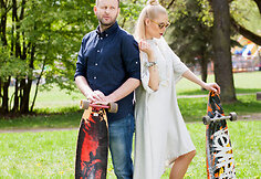 Nijolė Pareigytė-Rukaitienė ir Danas Pankevičius