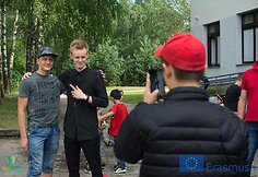 Pabėgėlių stovykloje – Rokas Bernatonis