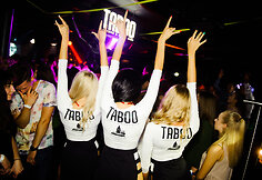 Vakarėlio klube &bdquo;Taboo&ldquo; akimirka